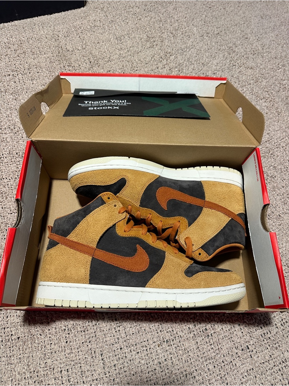 Nike Dunk High Dark Russet - Picture 2 of 12